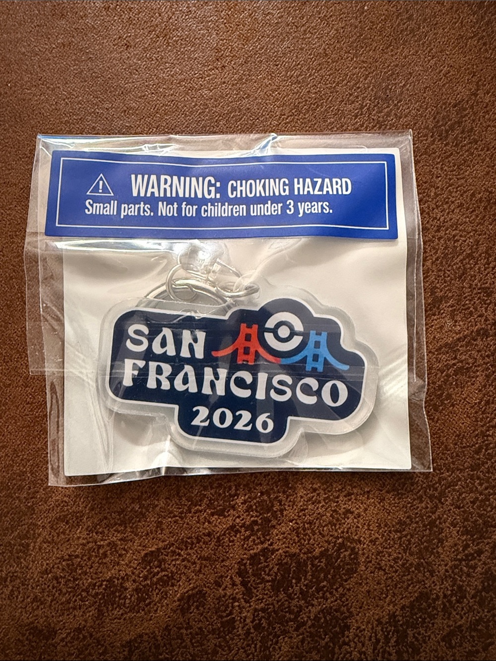 Pokemon XP World Championships 2026 San Francisco Keychain Exclusive